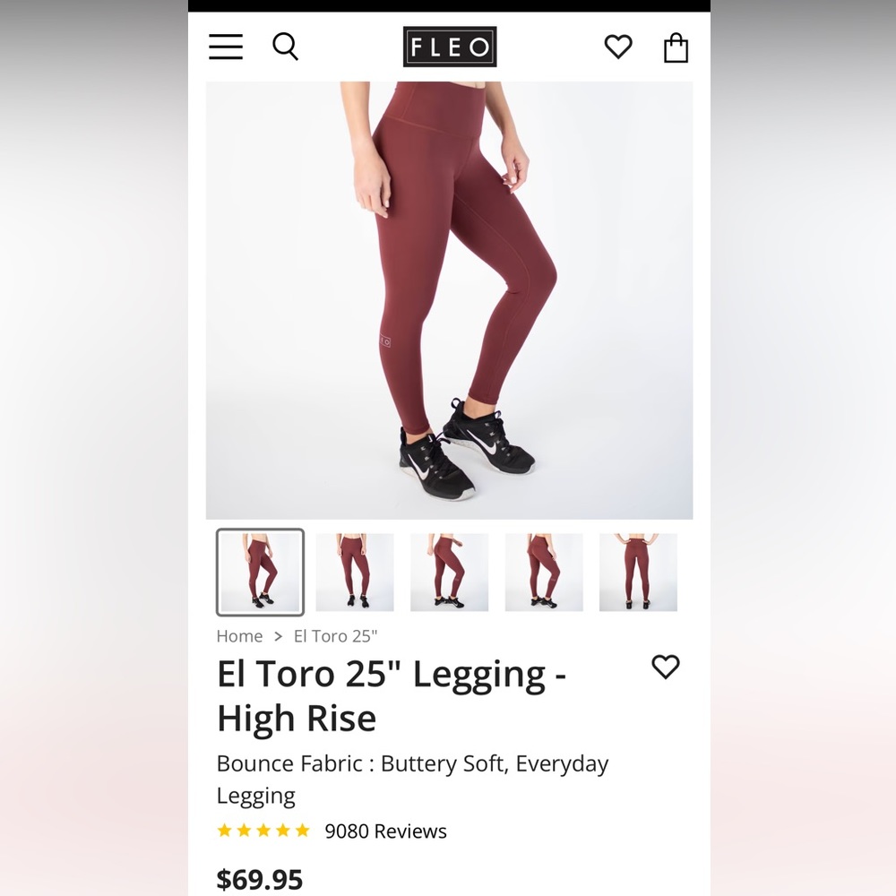 El Toro Fleo leggings 25”